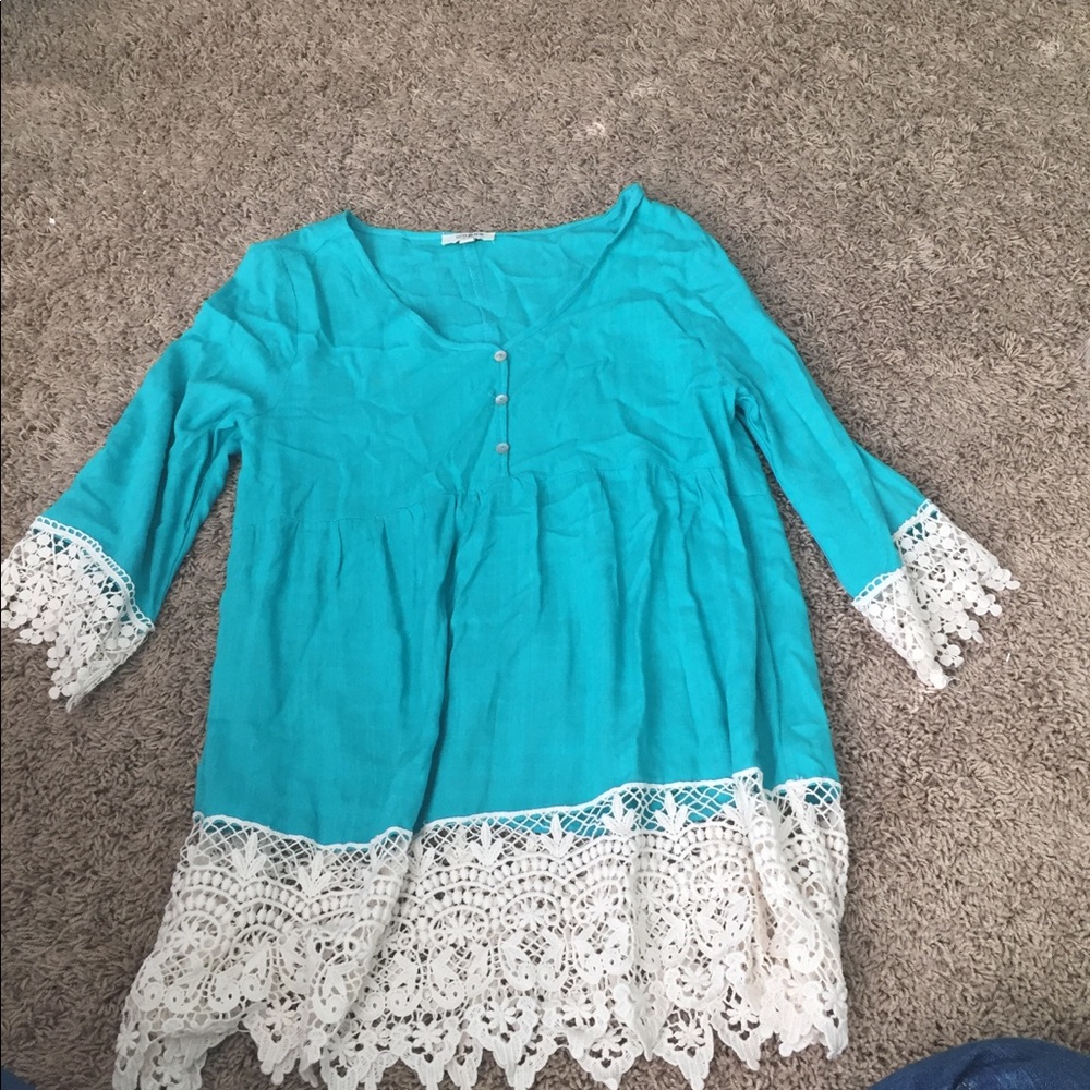 Green shirt